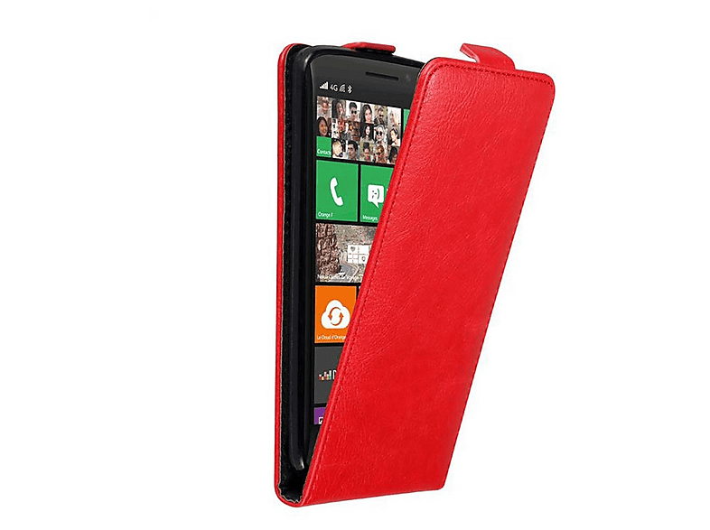 Cadorabo - Custodia Compatibile Con Lg G4 In Rosso Mela