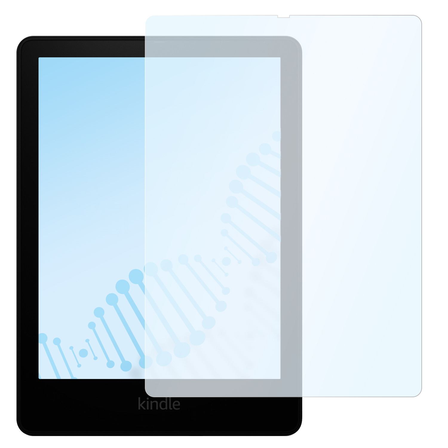 Displayschutz(für | flexible Generation Signature Hybridglasfolie Amazon Kindle Edition (11. Paperwhite antibakterielle 2021)) SLABO