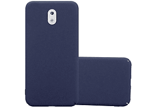 carcasa de móvil Funda rígida para móvil de plástico duro – Carcasa Hard Cover protección;CADORABO, Nokia, 3 2017, frosty azul