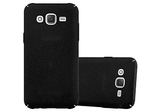 carcasa de móvil Funda rígida para móvil de plástico duro – Carcasa Hard Cover protección;CADORABO, Samsung, Galaxy J5 2015, frosty negro