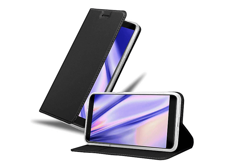 Cadorabo Custodia per ZTE BLADE V8 MINI in BRUNO CAFFÈ - Protezione in Stile Flip con Chiusura Magnetica - Case Cover Wallet Book Etui