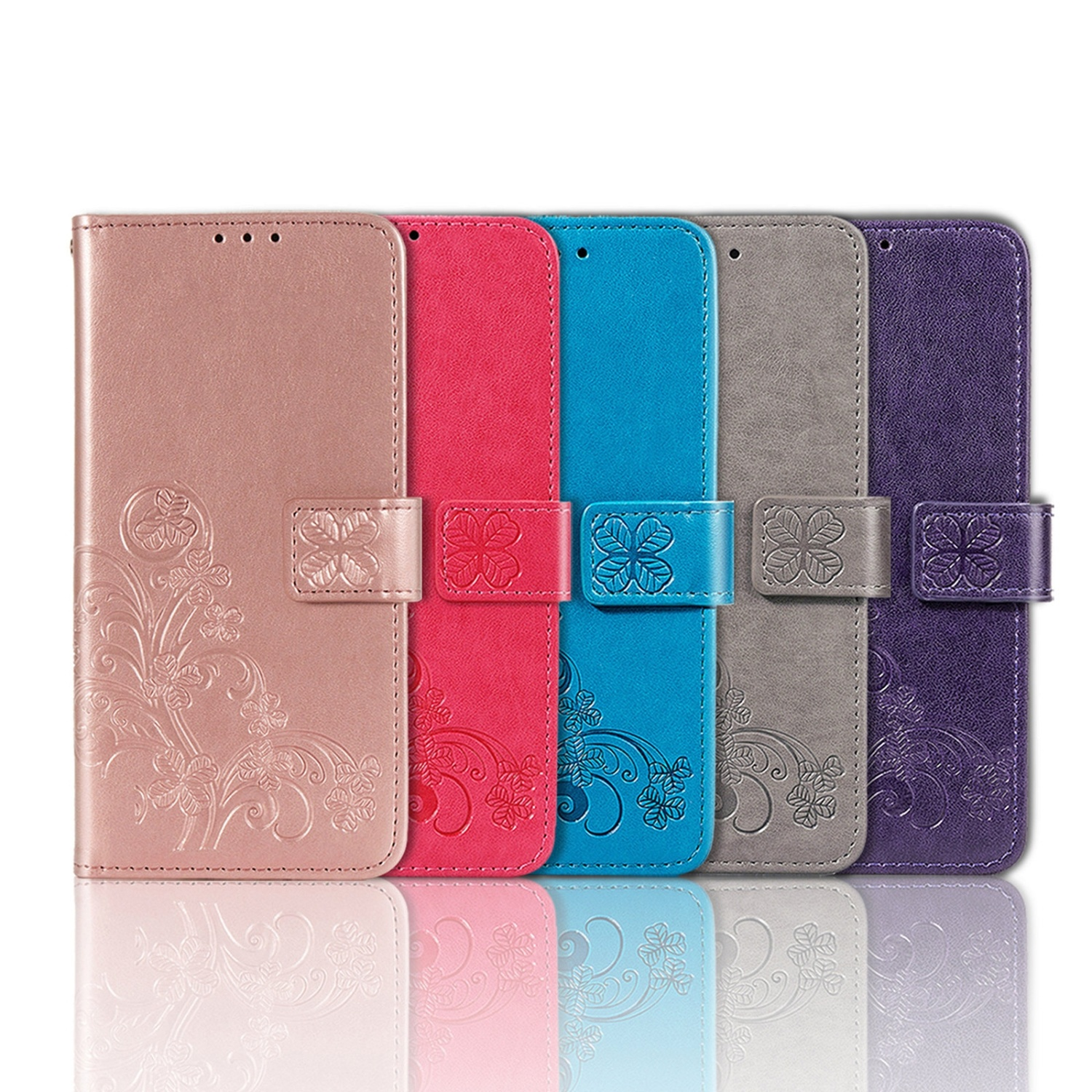 5G, Galaxy Case, S22 Book Bookcover, DESIGN Violett Plus Samsung, KÖNIG