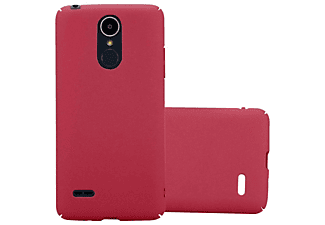 carcasa de móvil Funda rígida para móvil de plástico duro – Carcasa Hard Cover protección;CADORABO, LG, K8 2017, frosty rojo