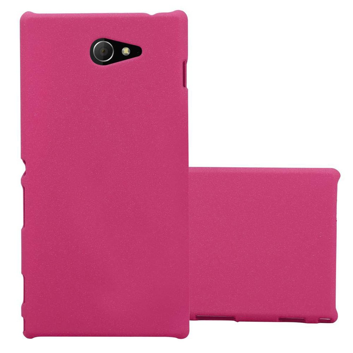 Hülle Frosty M2 Hard AQUA, Backcover, M2 PINK Style, FROSTY Xperia im CADORABO / Case Sony,