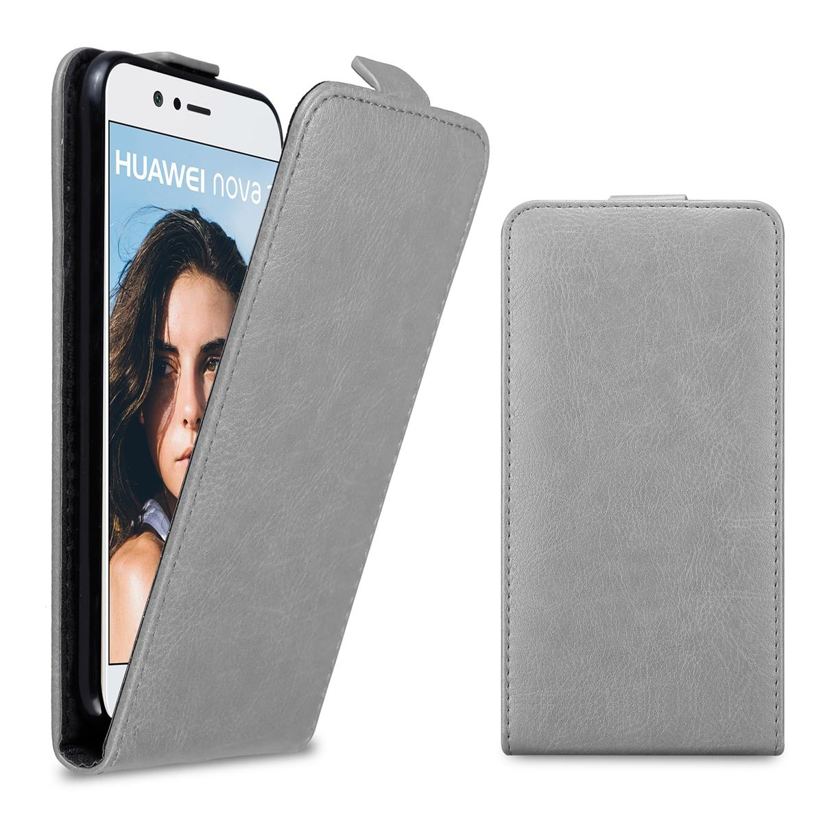 GRAU NOVA im Huawei, Cover, 2, Style, Flip TITAN CADORABO Flip Hülle