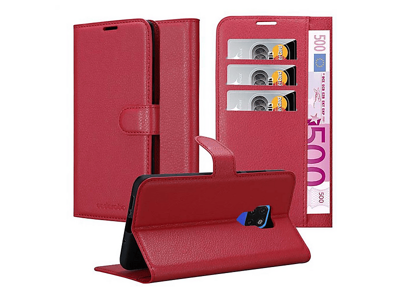 Custodia Portafoglio in Pelle PU con Finitura Scamosciata Compatibile con Doogee Blade 10 Max, Flip Cover Magnetica con Tasche per Carte (Marrone scuro