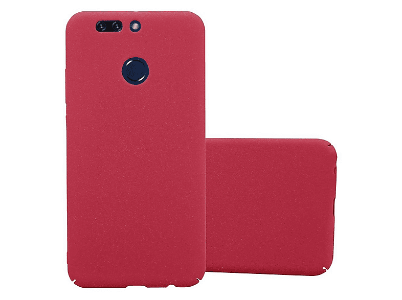 Cadorabo Custodia Libro Per Honor 8S – Portafoglio In Pelle Finta Rossa Carminio, Con Slot Carte, Chiusura Magnetica E Funzione Stand - 4