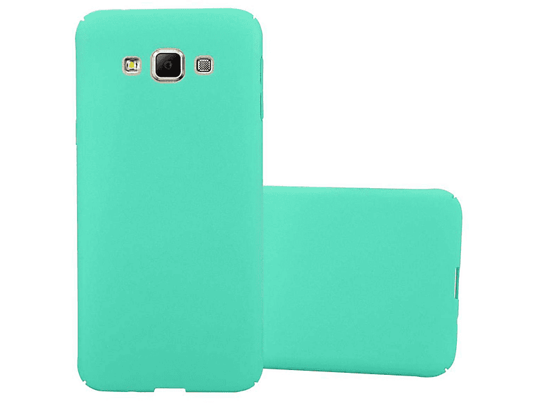 CADORABO Hülle im Hard Case Galaxy FROSTY Backcover, Samsung, Frosty 2015, A7 GRÜN Style