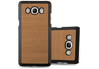 carcasa de móvil Funda rígida para móvil de plástico duro – Carcasa Hard Cover protección;CADORABO, Samsung, Galaxy J5 2016, woody 80