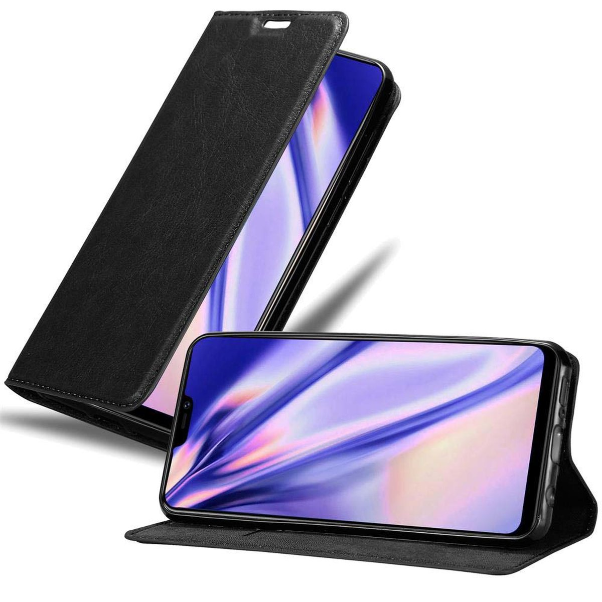 Cadorabo - Custodia Compatibile Con Vivo Y95 In Nero Di Notte De 124425