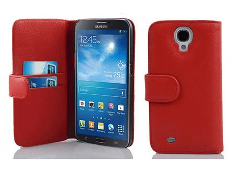 ROT Samsung, Galaxy Book Hülle INFERNO CADORABO Struktur, mit MEGA 6.3, Bookcover,