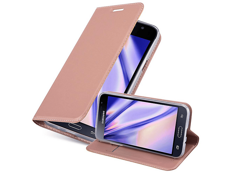 CADORABO Custodia Compatibile Con Cubot Nova In Classy Oro Rosa