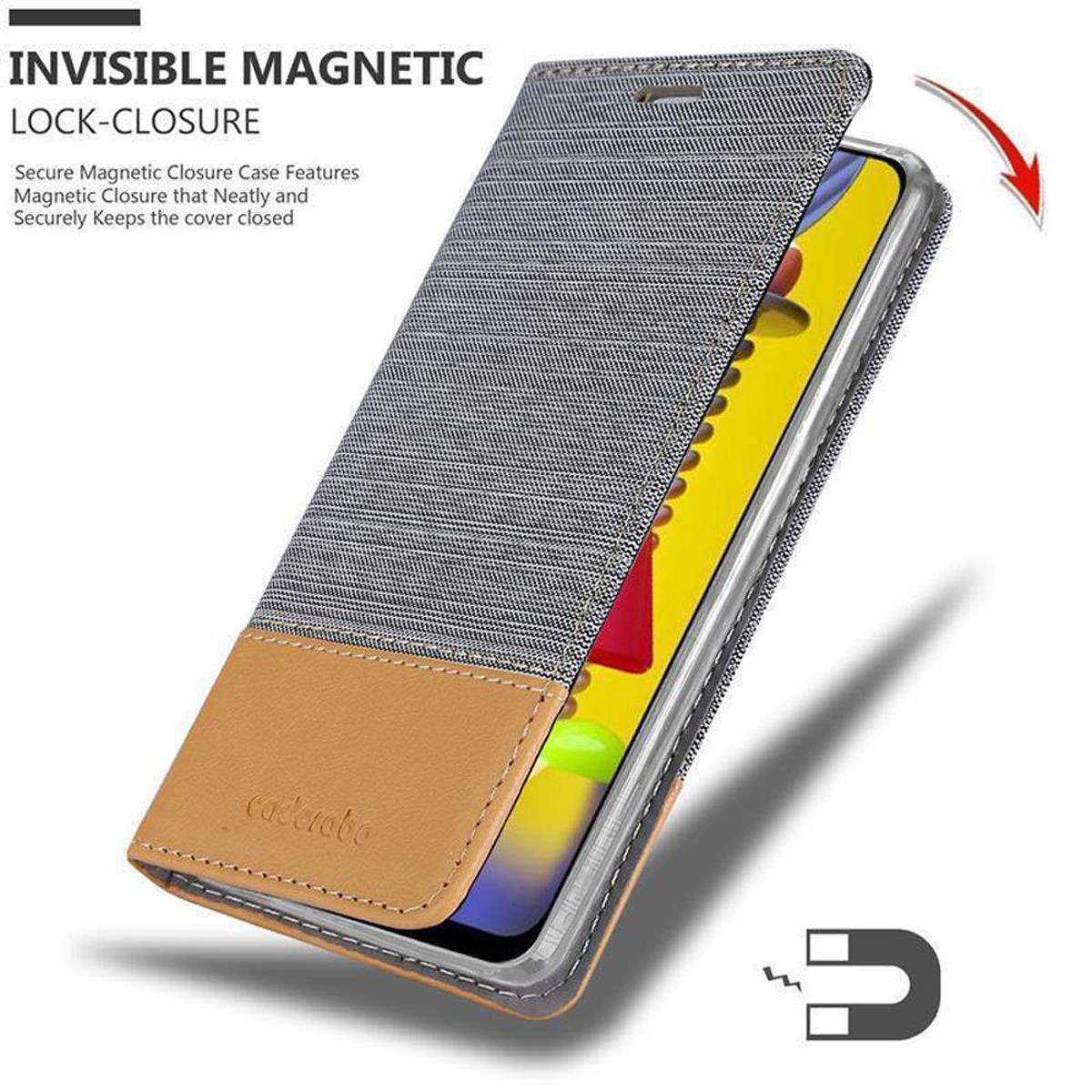 Custodia con testo 'INVISIBLE MAGNETIC LOCK-CLOSURE'. Custodia aperta.