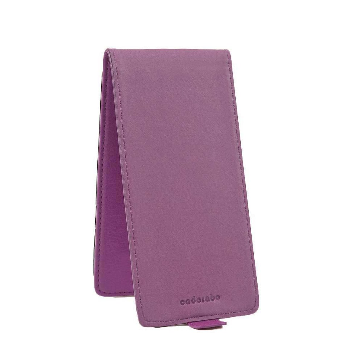 im Flip Cover, CADORABO Flip Sony, BORDEAUX Style, LILA Xperia Schutzhülle XZ2,