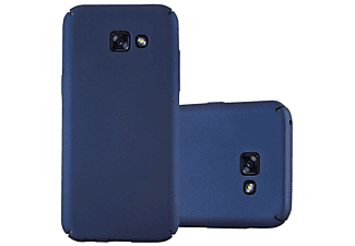 carcasa de móvil Funda rígida para móvil de plástico duro – Carcasa Hard Cover protección;CADORABO, Samsung, Galaxy A5 2017, metal azul