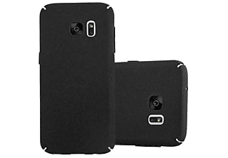 carcasa de móvil Funda rígida para móvil de plástico duro – Carcasa Hard Cover protección;CADORABO, Samsung, Galaxy S7, frosty negro
