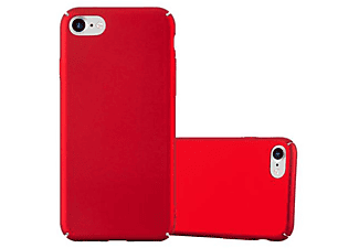 carcasa de móvil Funda rígida para móvil de plástico duro – Carcasa Hard Cover protección;CADORABO, Apple, iPhone 7 / 7S / 8 / SE 2020, metal rojo