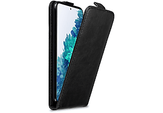 carcasa de móvil  - Funda libro para Móvil - Carcasa protección resistente de estilo libro CADORABO, Samsung, Galaxy S20 FE, negro antracita