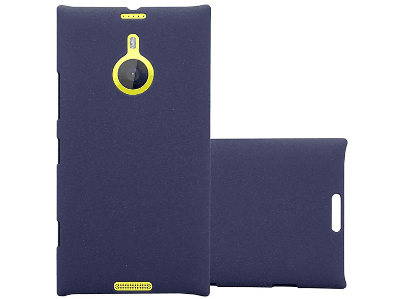 CADORABO Hülle im Hard Style, Case FROSTY Frosty 1520, Lumia Nokia, Backcover, BLAU