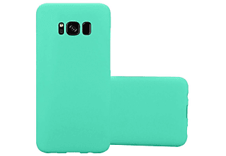 carcasa de móvil Funda rígida para móvil de plástico duro – Carcasa Hard Cover protección;CADORABO, Samsung, Galaxy S8 PLUS, frosty verde