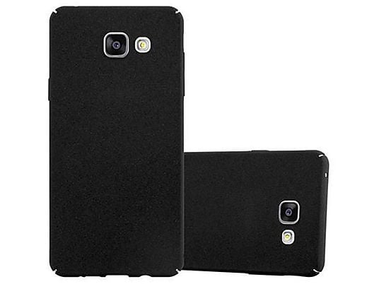 carcasa de móvil - CADORABO Funda rígida para móvil de plástico duro – Carcasa Hard Cover protección, Compatible con Samsung Galaxy A5 2016, frosty negro