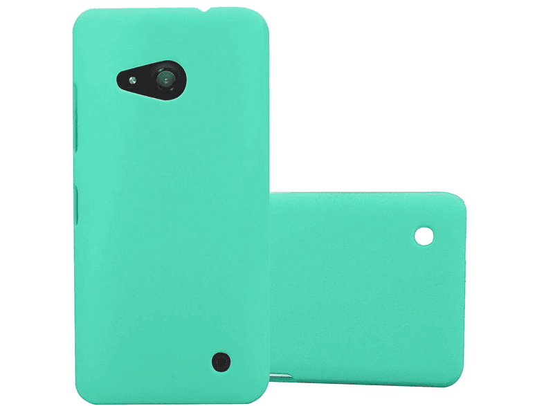 Hülle Hard CADORABO Backcover, 550, Frosty im GRÜN Style, Case FROSTY Nokia, Lumia