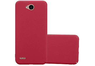 carcasa de móvil Funda rígida para móvil de plástico duro – Carcasa Hard Cover protección;CADORABO, LG, X Power 2, frosty rojo
