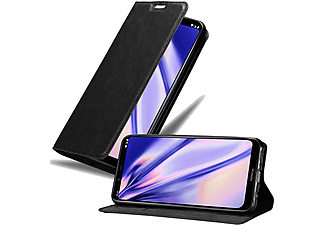 carcasa de móvil  - Funda libro para Móvil - Carcasa protección resistente de estilo libro CADORABO, Nokia, 8.1 2018, negro antracita