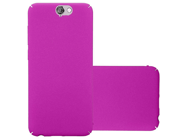 CADORABO Hülle im Hard Case Frosty Style, Backcover, HTC, ONE A9, FROSTY PINK