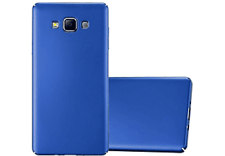 carcasa de móvil Funda rígida para móvil de plástico duro – Carcasa Hard Cover protección;CADORABO, Samsung, Galaxy A7 2015, metal azul