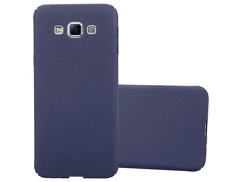 CADORABO Hülle im Hard BLAU A7 Frosty Style, Galaxy Backcover, FROSTY 2015, Case Samsung
