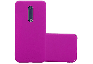 carcasa de móvil Funda rígida para móvil de plástico duro – Carcasa Hard Cover protección;CADORABO, Nokia, 5 2017, frosty rosa