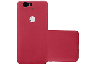 carcasa de móvil Funda rígida para móvil de plástico duro – Carcasa Hard Cover protección;CADORABO, Huawei, NEXUS 6P, frosty rojo