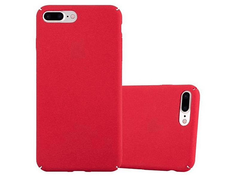 8 Case PLUS Hard Backcover, CADORABO Style, ROT Hülle PLUS, 7 Frosty iPhone / / im Apple, PLUS 7S FROSTY