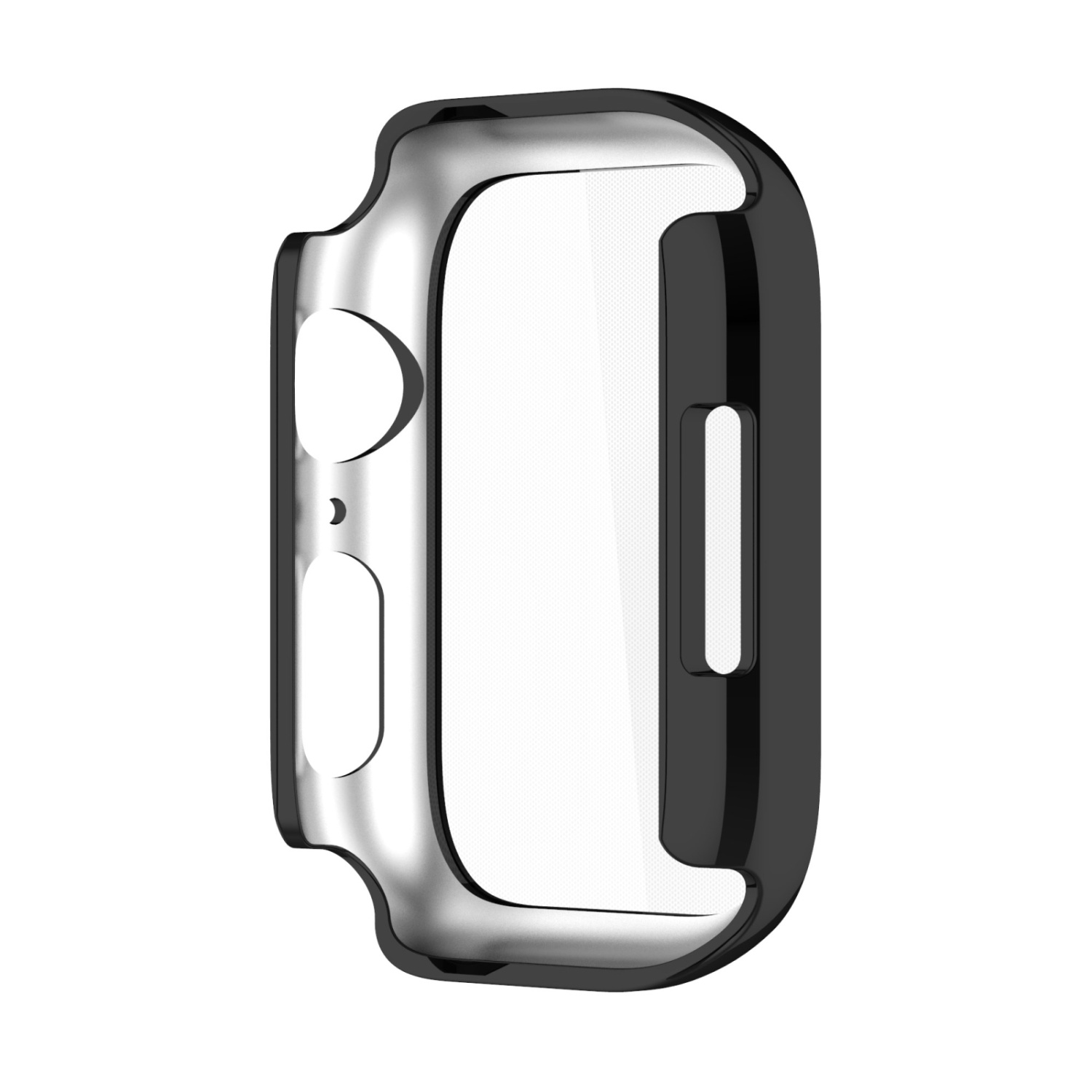 7 Helles Series 45mm, DESIGN Watch Apple, Schwarz Displayschutz, KÖNIG Schutzcase,