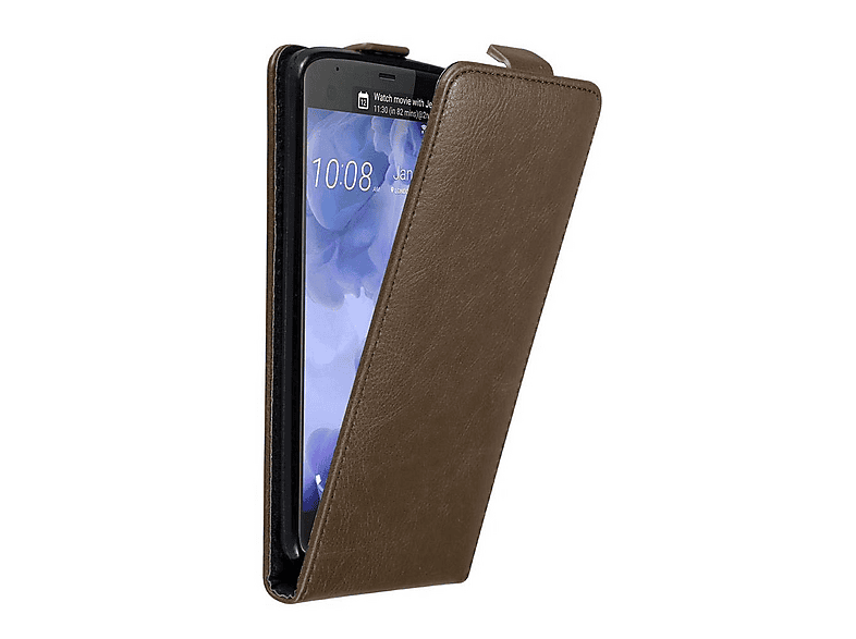 Custodia Cadorabo LG G3 Portafoglio In Pelle PU Marrone - Flip Cover Con Chiusura Magnetica