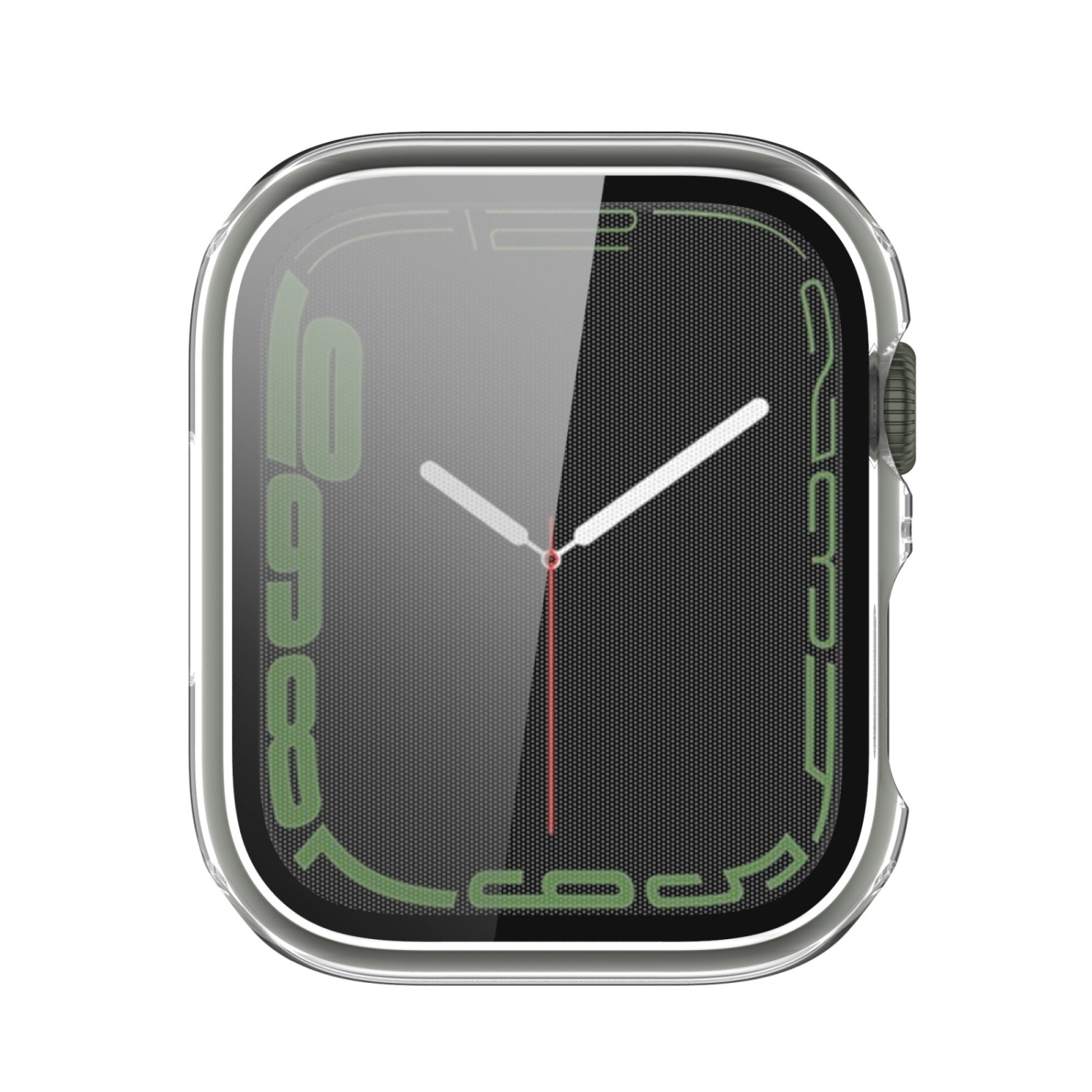 Series Displayschutz, Transparentes Schutzcase, KÖNIG 7 DESIGN 45mm, Apple, Watch Weiß