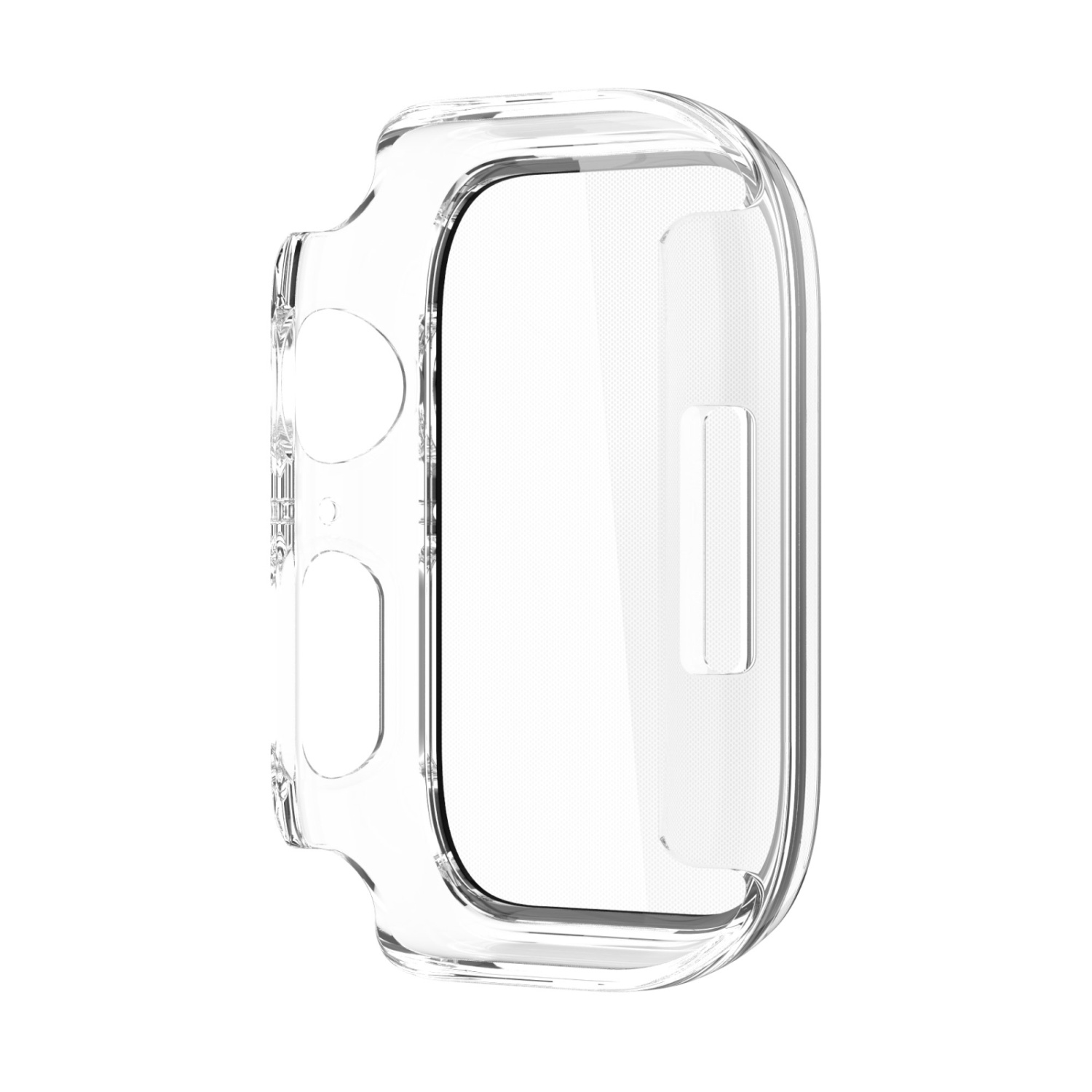 Series Displayschutz, Transparentes Schutzcase, KÖNIG 7 DESIGN 45mm, Apple, Watch Weiß