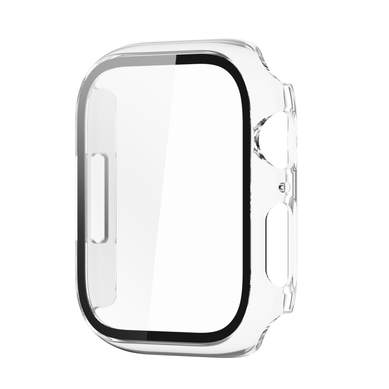 Series Displayschutz, Transparentes Schutzcase, KÖNIG 7 DESIGN 45mm, Apple, Watch Weiß
