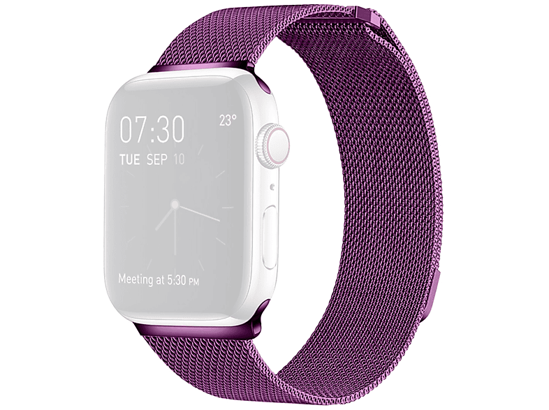 KÖNIG DESIGN Sportarmband, Smartband, Apple, Watch Series 7 41mm, Violett