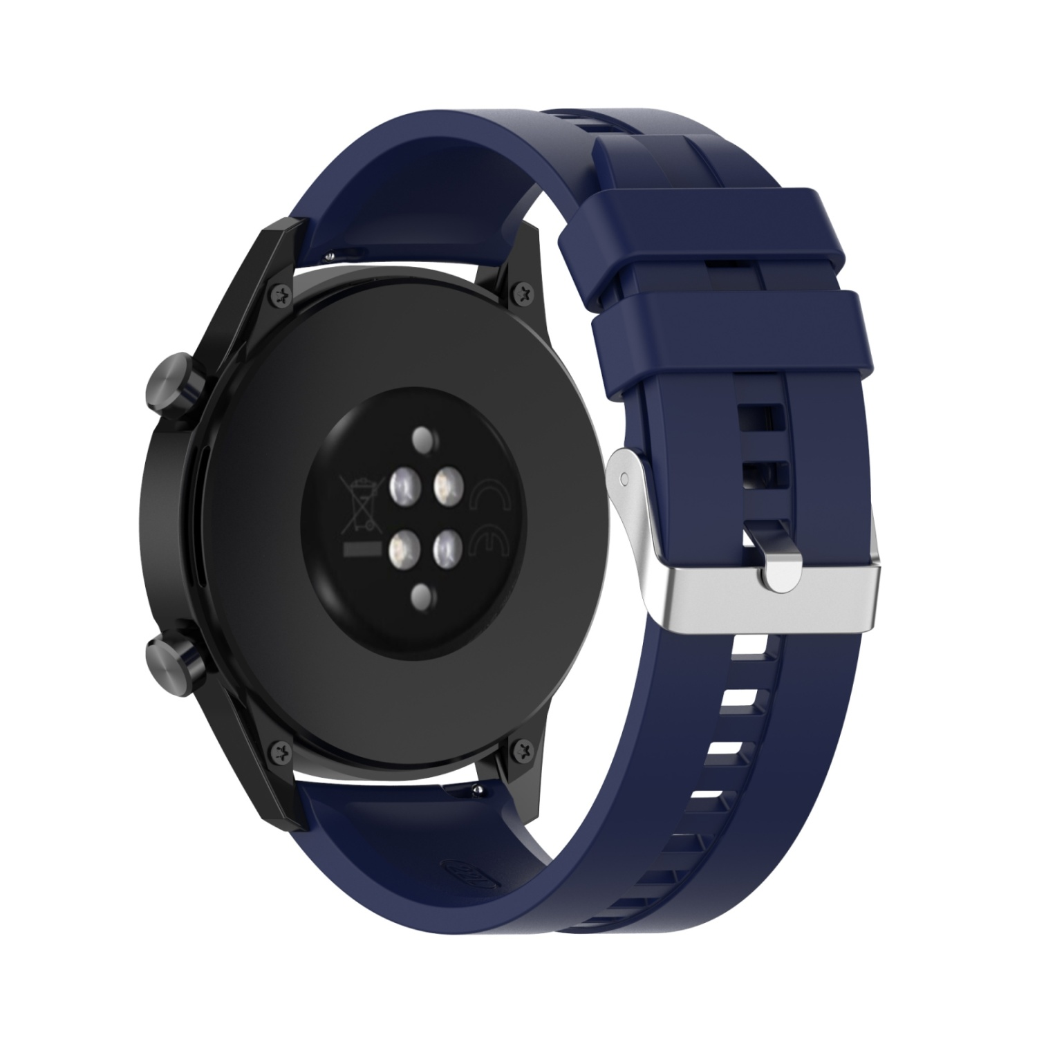 Ersatzband, 46mm, KÖNIG DESIGN Huawei, 3 GT Sportarmband, Blau Watch
