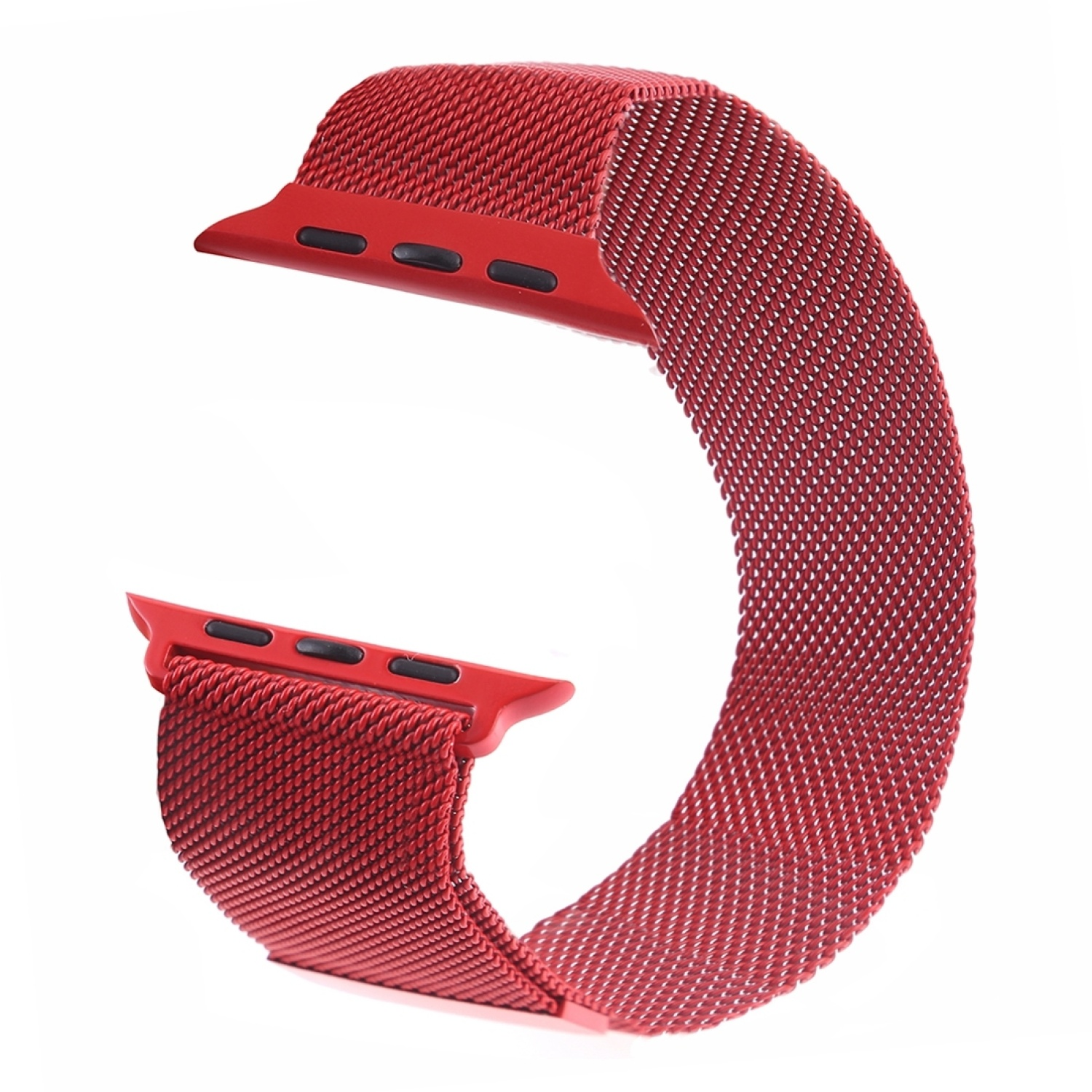 KÖNIG DESIGN Sportarmband, Smartband, Rot Apple, Series Watch 7 41mm
