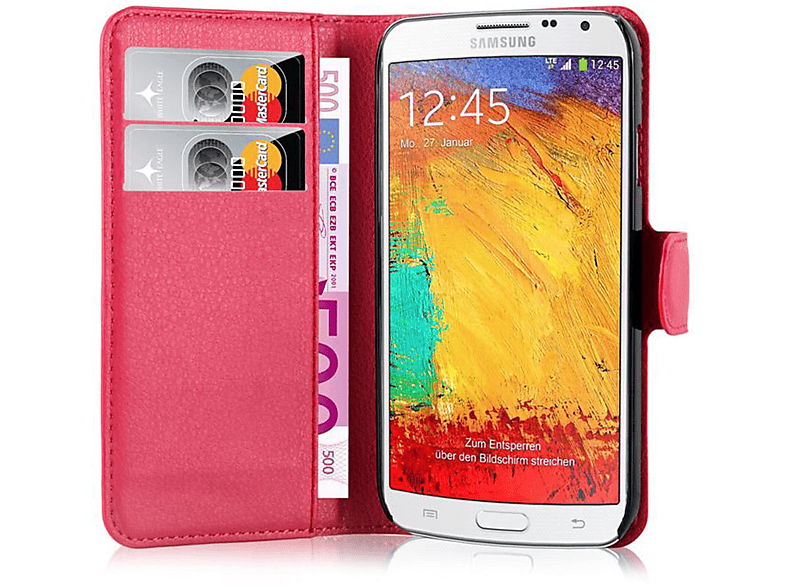 Funda tipo cartera para Samsung Galaxy S24 Ultra con tarjetero, piel  sintética para Samsung S24 Ultra con ranuras para tarjetas y soporte,  cierre