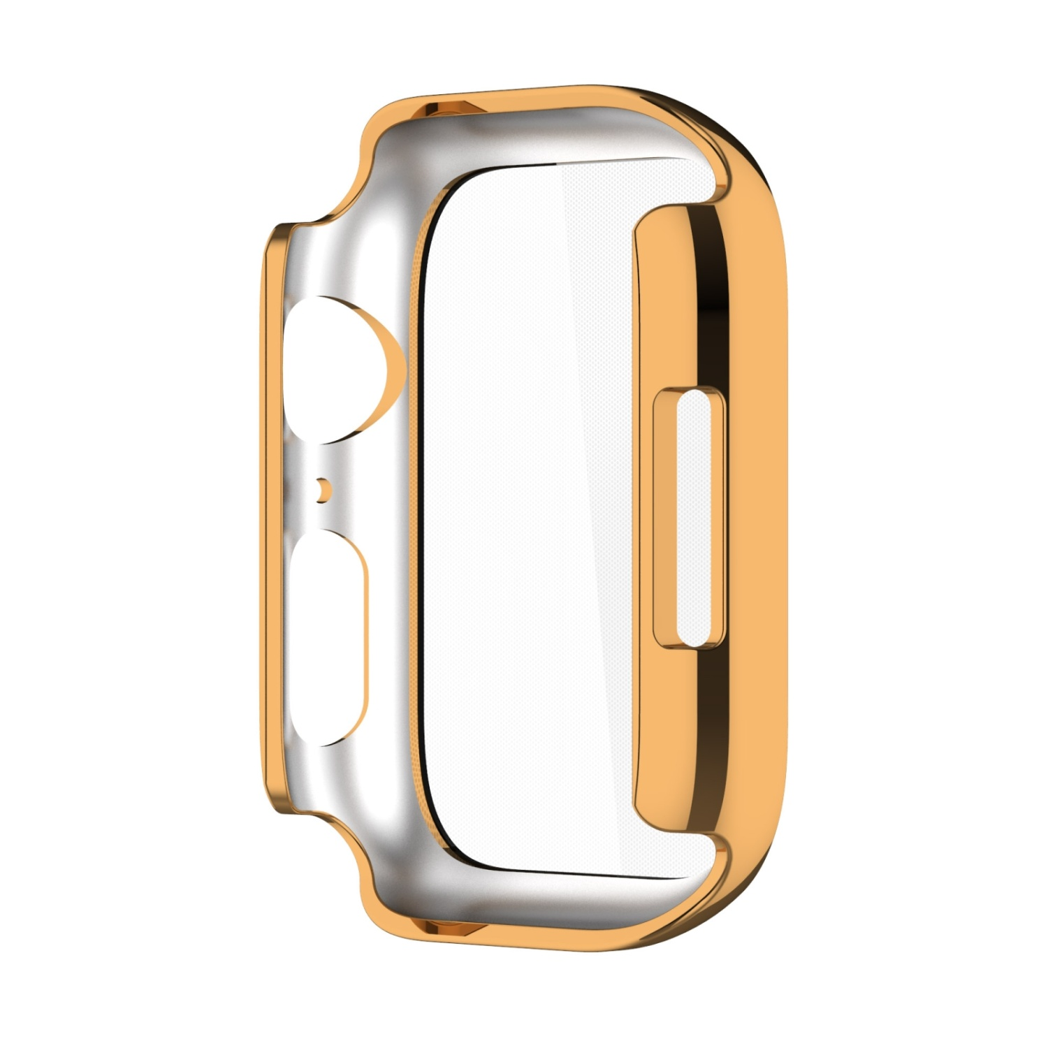 DESIGN 45mm, Schutzcase, Gold Watch Series KÖNIG Apple, 7 Displayschutz,