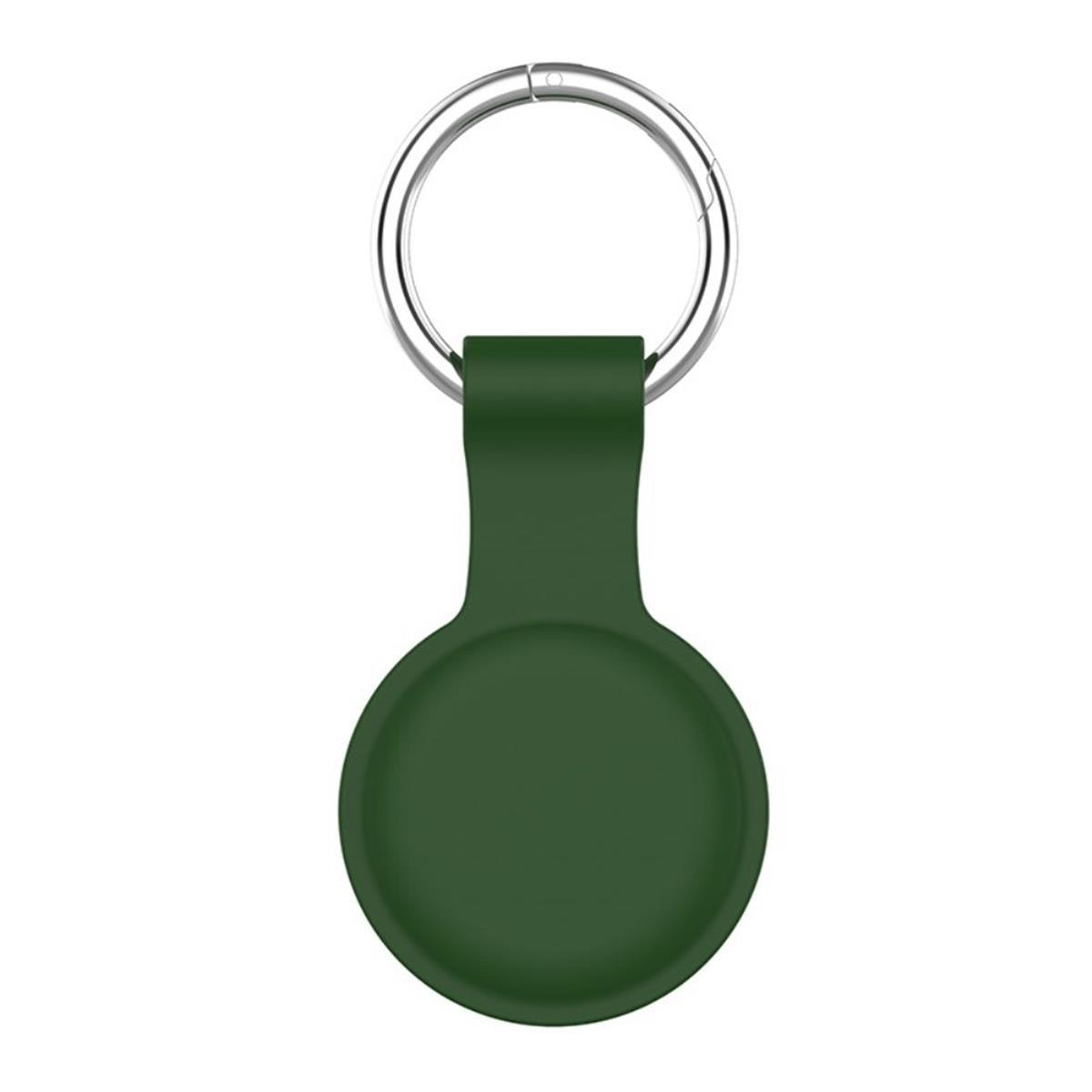 Armeegrün passend COVERKINGZ AirTag für AirTag 2021, Schlüsselanhänger, Hülle, Apple