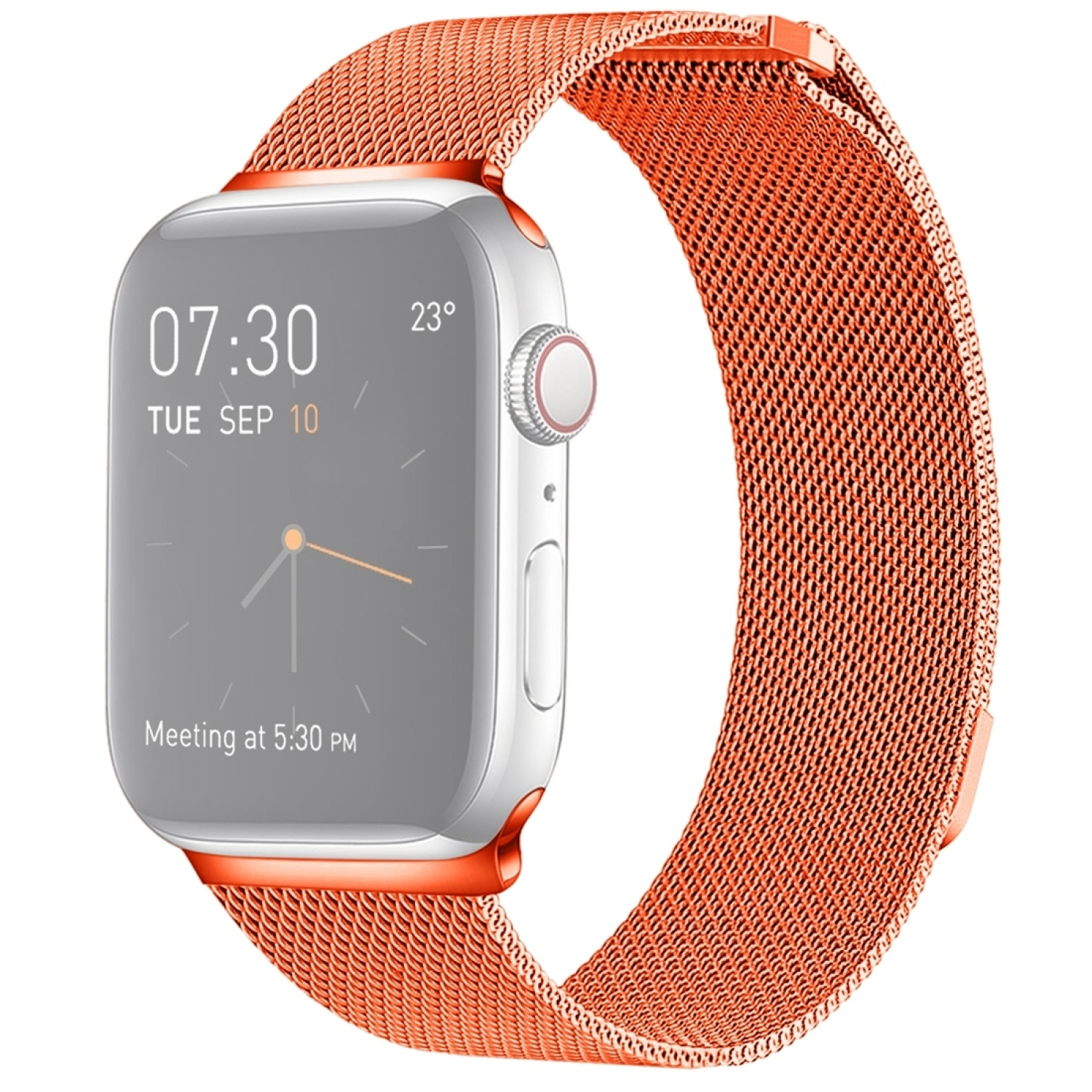 KÖNIG DESIGN Sportarmband, Smartband, Series Apple, Orange 41mm, 7 Watch