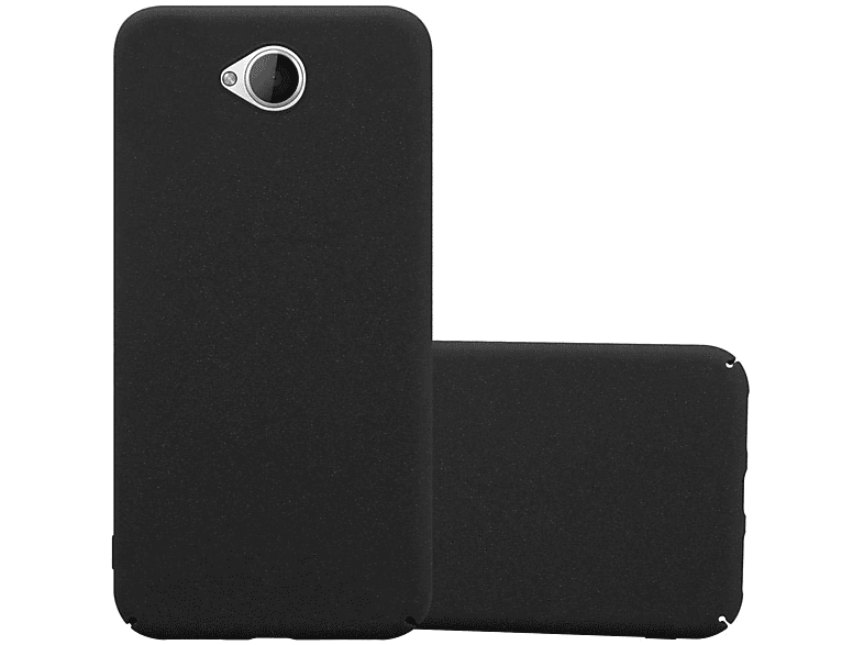 CADORABO Hülle im Nokia, FROSTY 650, Hard Lumia Frosty Case SCHWARZ Backcover, Style