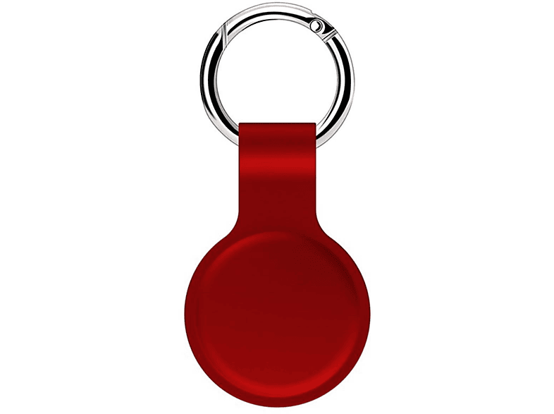 Apple AirTag 2021, Hülle, Schlüsselanhänger, für Rot passend COVERKINGZ AirTag
