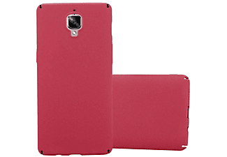carcasa de móvil Funda rígida para móvil de plástico duro – Carcasa Hard Cover protección;CADORABO, OnePlus, 3 / 3T, frosty rojo