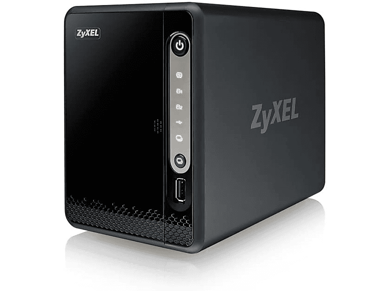 2-Bay Leergehäuse NAS NAS ZYXEL System